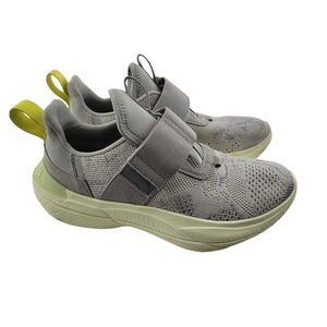 Sorel Sneakers Women 8.5 Explorer Blitz Stride Strap Gray Knit Athletic Gorpcore